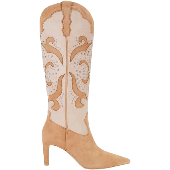 Dolce Vita Finley Western Studded Heel Boots NWT Size 6.5 - Picture 5 of 16